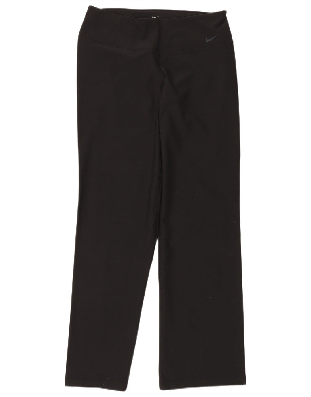 NIKE Mujer Dri Fit Chándal Pantalones UK 40 Grande Poliéster Negro