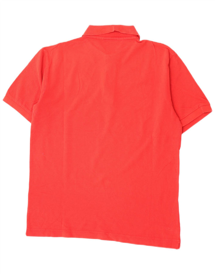 Polo Kappa Hombre Algodón Rojo Medio