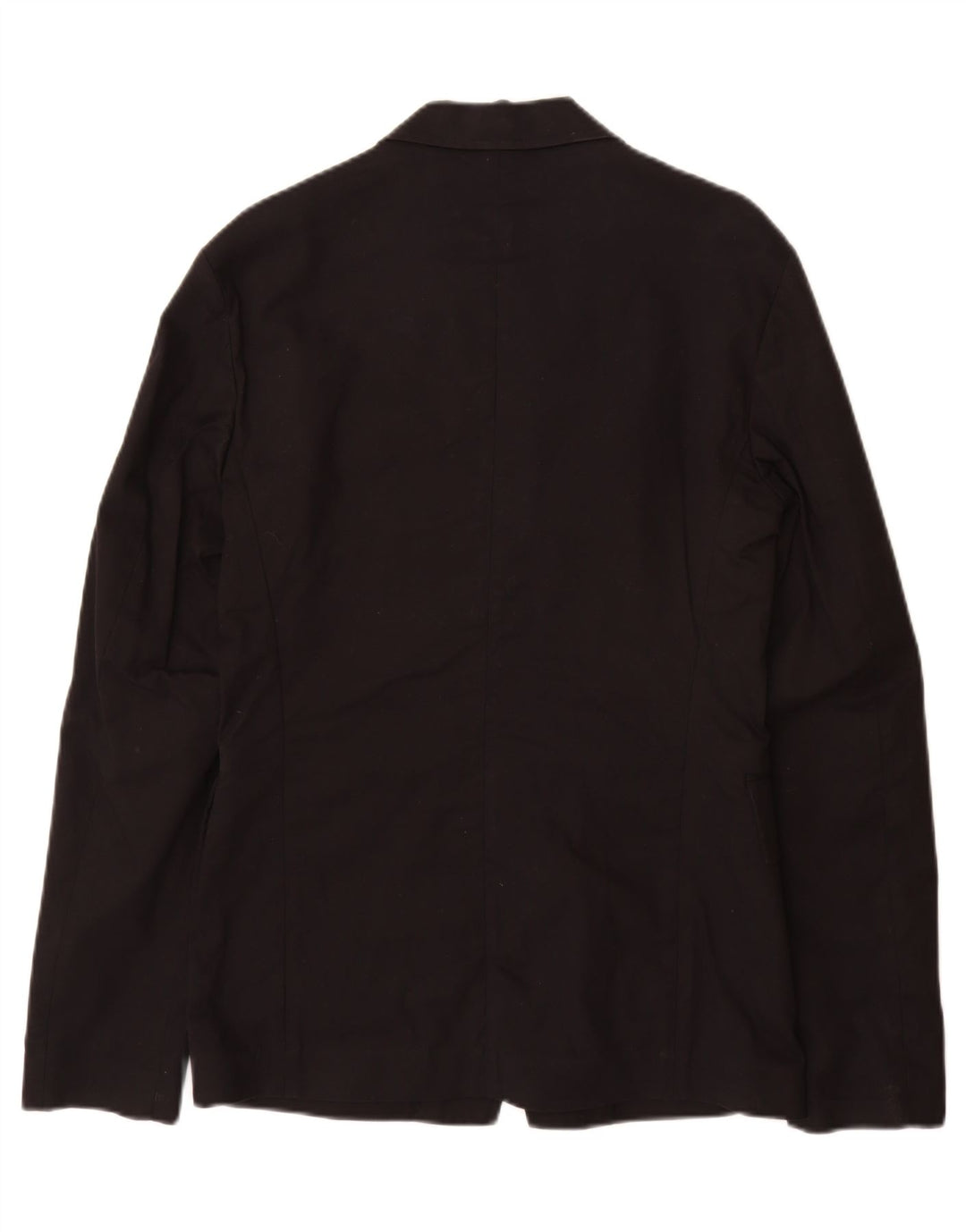 BIKKEMBERGS Chaqueta tipo blazer de 2 botones para hombre IT 48 Algodón negro mediano