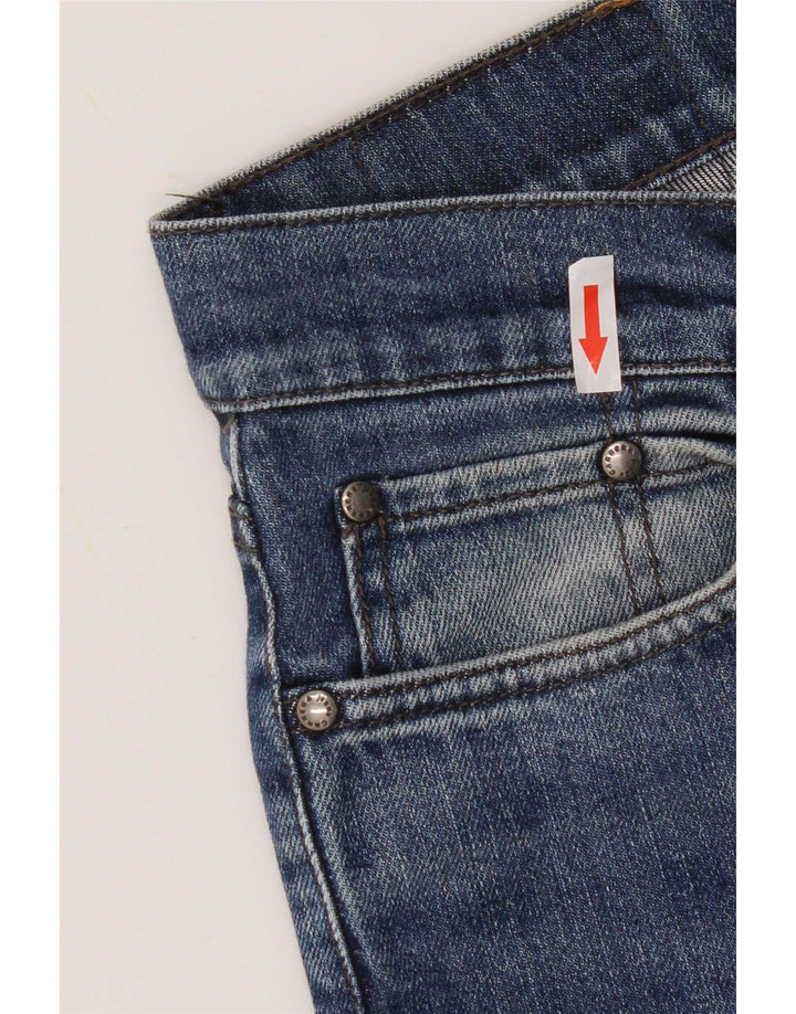 Carrera Hombre 702 Vaqueros Rectos W31 L34 Algodón Azul