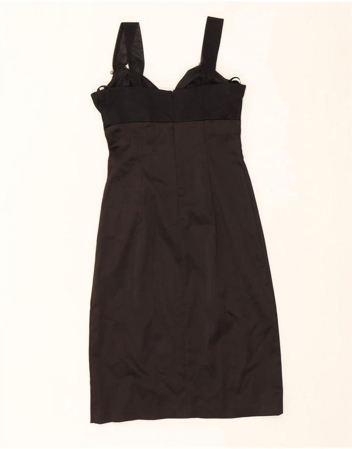 BETSY & ADAM Womens Sleeveless Sheath Dress US 4 Small Black Polyester Vintage Betsy & Adam and Second-Hand Betsy & Adam from Messina Hembry 