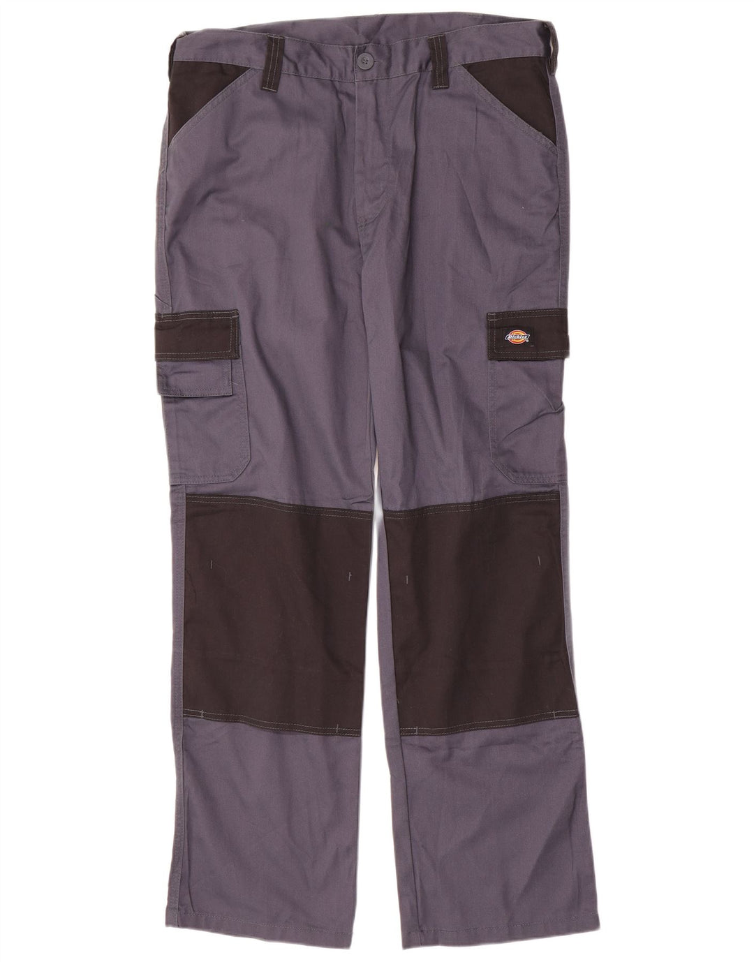 DICKIES Pantalón cargo recto para hombre W36 L31 Azul marino Colorblock