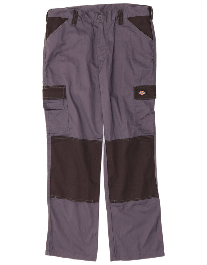 DICKIES Pantalón cargo recto para hombre W36 L31 Azul marino Colorblock