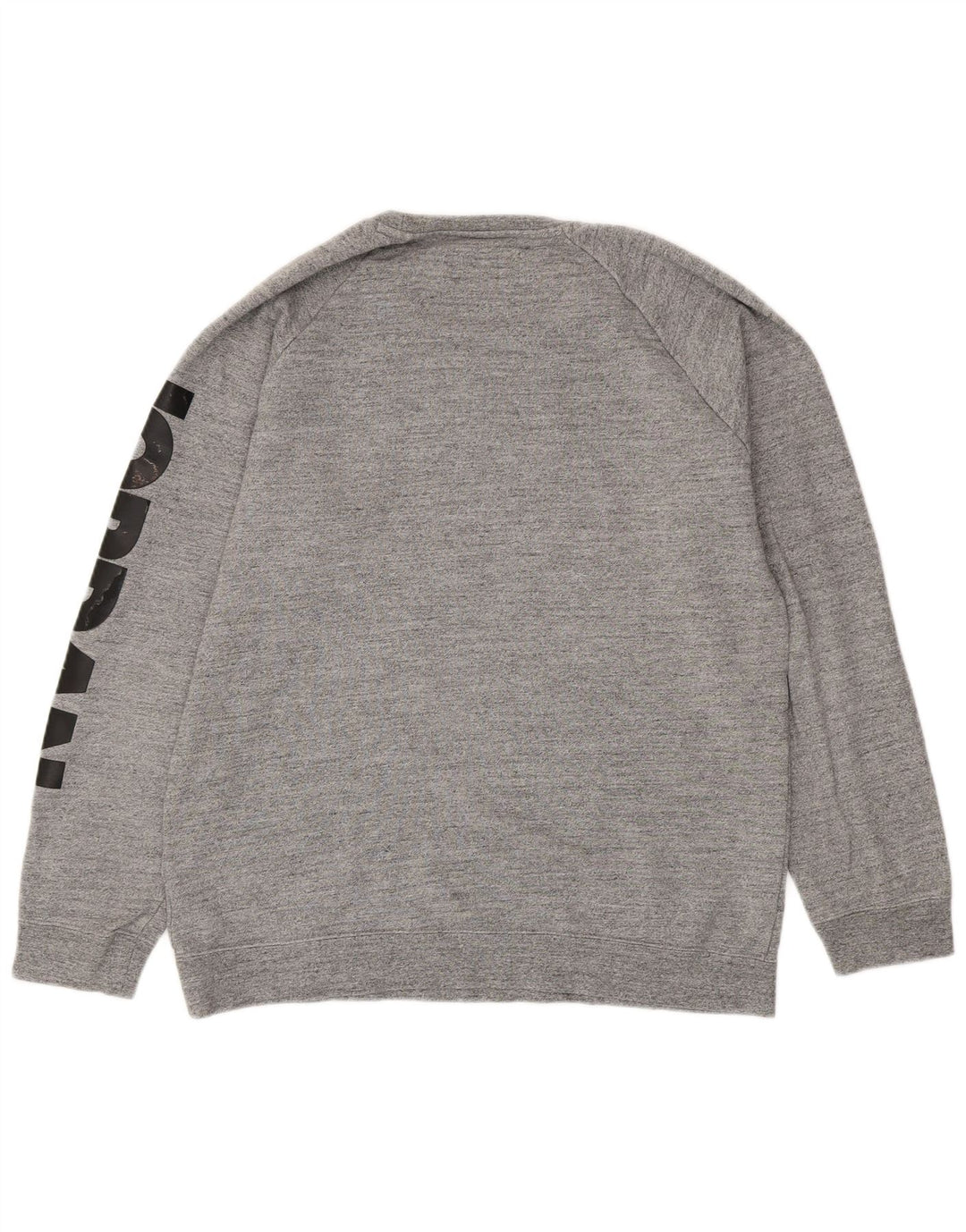 JORDAN Sudadera con gráfico para hombre Jumper Large Gris Algodón