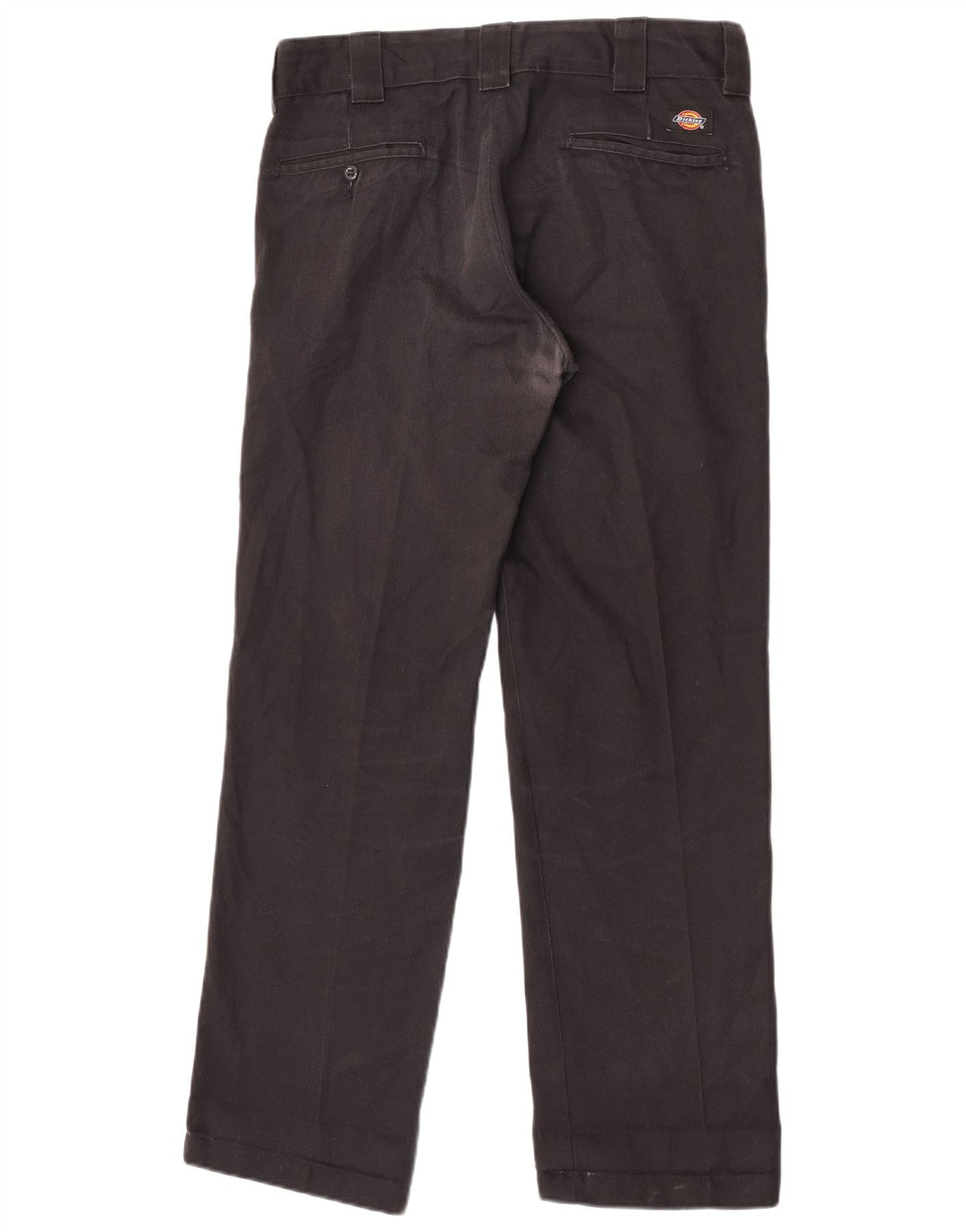 Dickies Pantalones chinos rectos y ajustados para hombre W32 L32 Poliéster negro