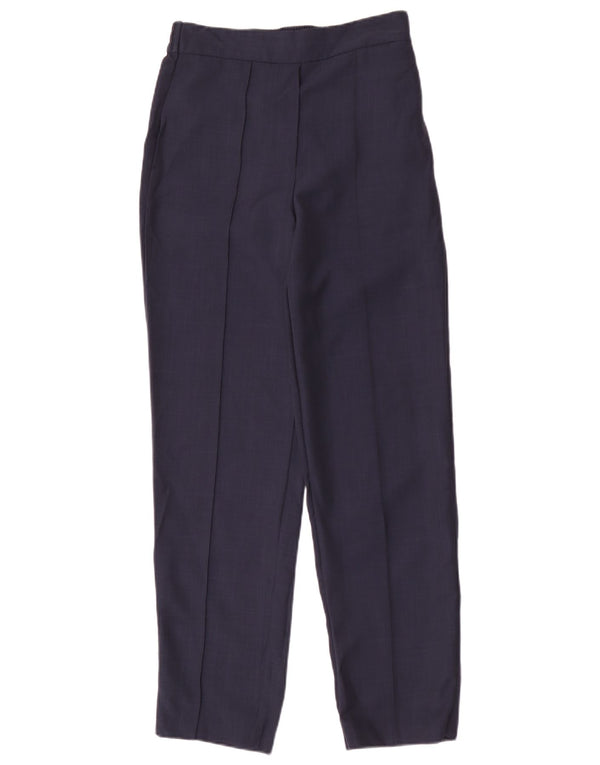 Marks & Spencer Pantalones Casuales para Mujer UK 8 Small W26 L29 Azul Marino