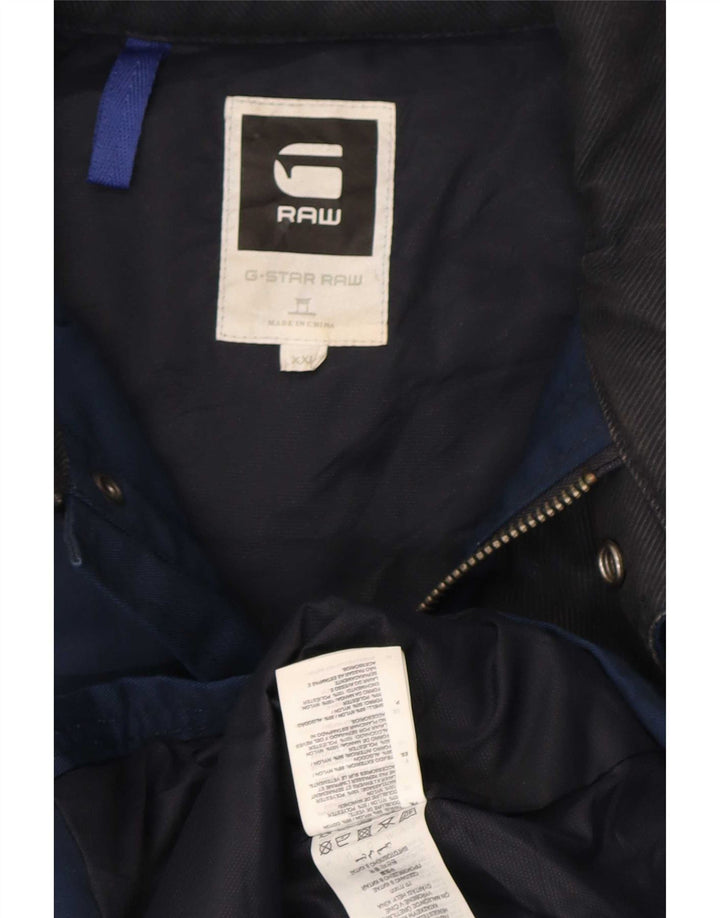 Chaqueta utilitaria para hombre G-Star UK 44 2XL Nylon azul marino