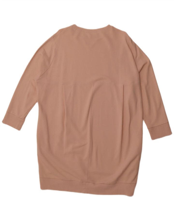 COS Vestido tipo jersey extragrande para mujer Reino Unido 14 Algodón rosa medio