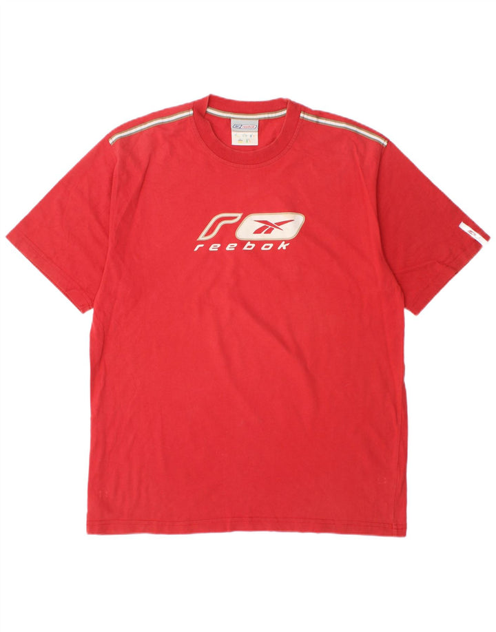 REEBOK Camiseta gráfica para hombre Top Small Rojo