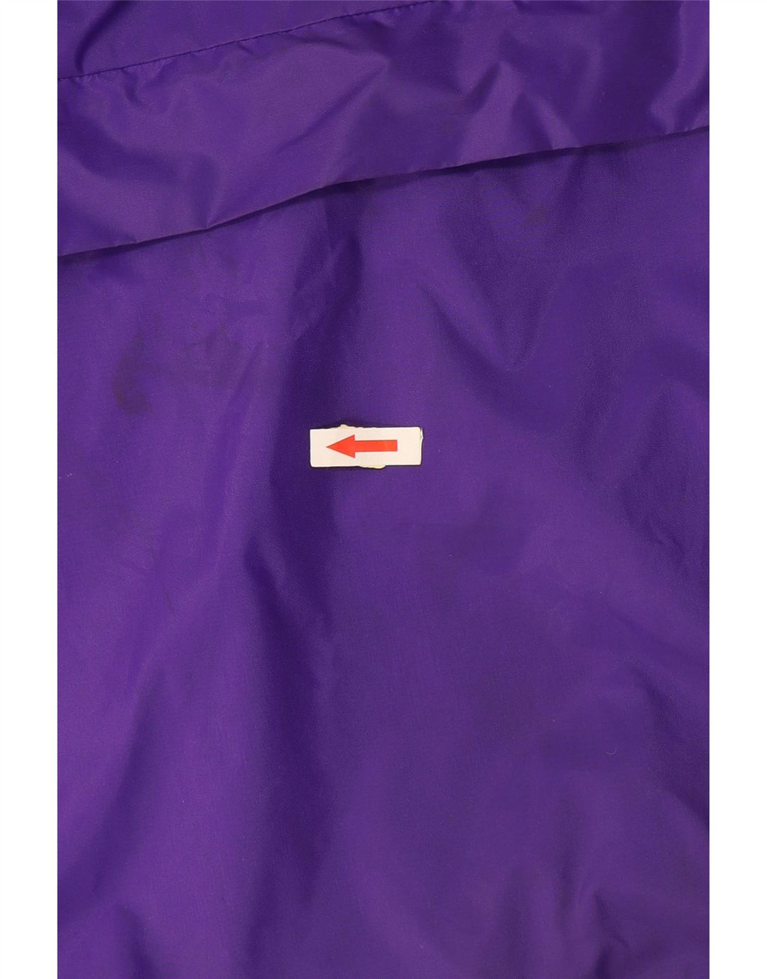 K-WAY Chaqueta impermeable con capucha para hombre UK 42 XL Poliamida Morada