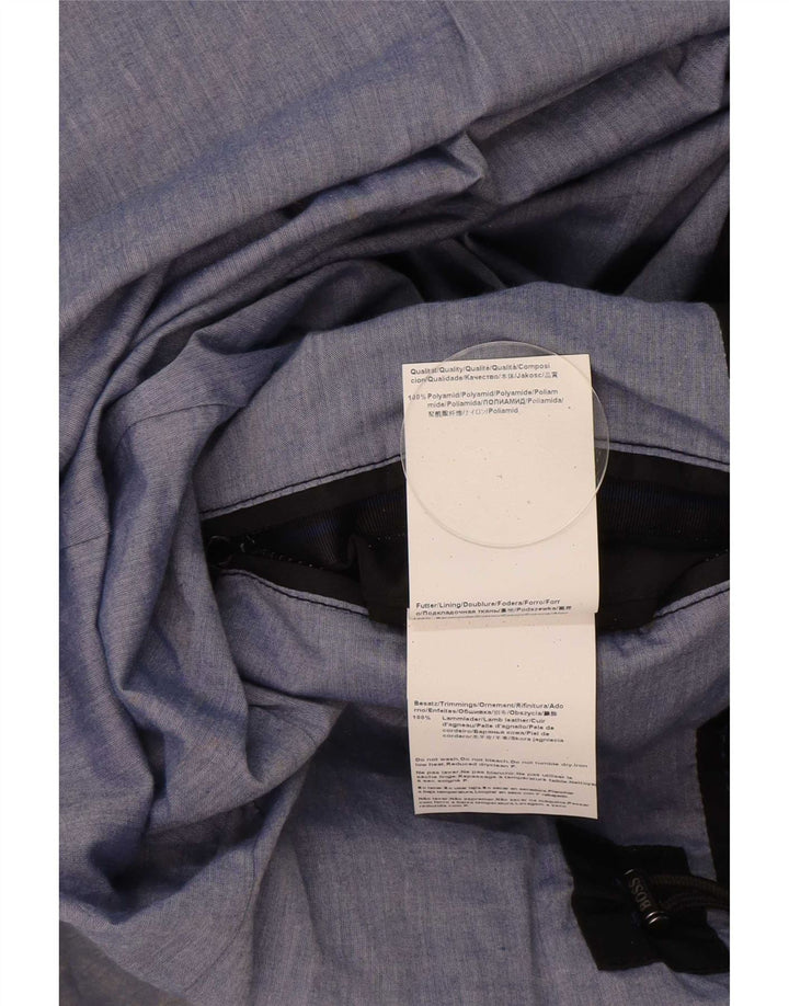 Hugo Boss Chaqueta utilitaria para hombre EU 50 Grande Poliamida negra