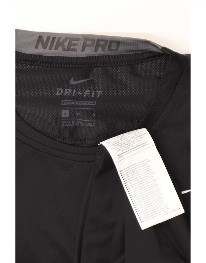 Nike Camiseta De Compresión Hombre Top Medium Negro Poliéster Deportes