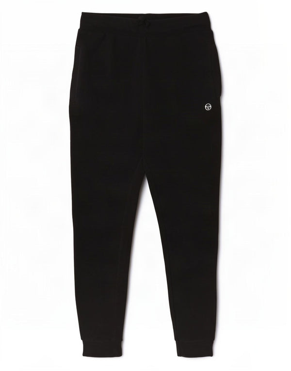 Sergio Tacchini Pantalones de chándal para mujer Joggers UK 12 Medium Black Cotton