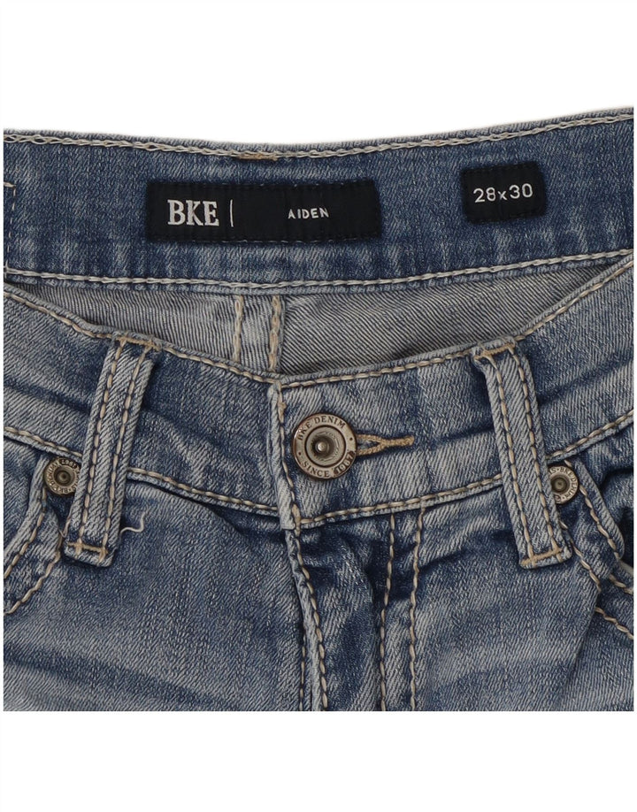 Vaqueros rectos Aiden para mujer BKE W28 L30 Algodón azul