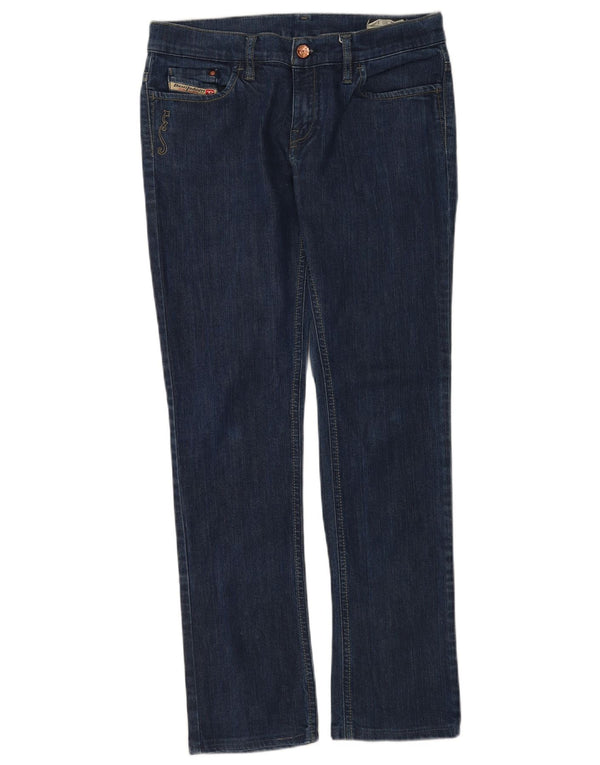 Diesel Mujer Liv Slim Jeans W30 L32 Azul Marino Algodón