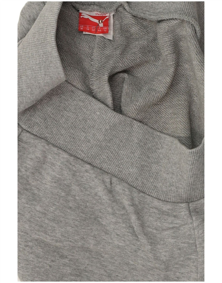 PUMA Pantalones cortos deportivos para mujer UK 40 Gris medio moteado