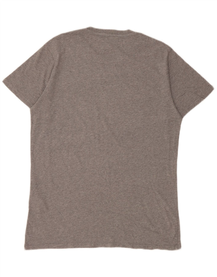 Levi's Hombre Camiseta Gráfica Top Algodón Gris Medio