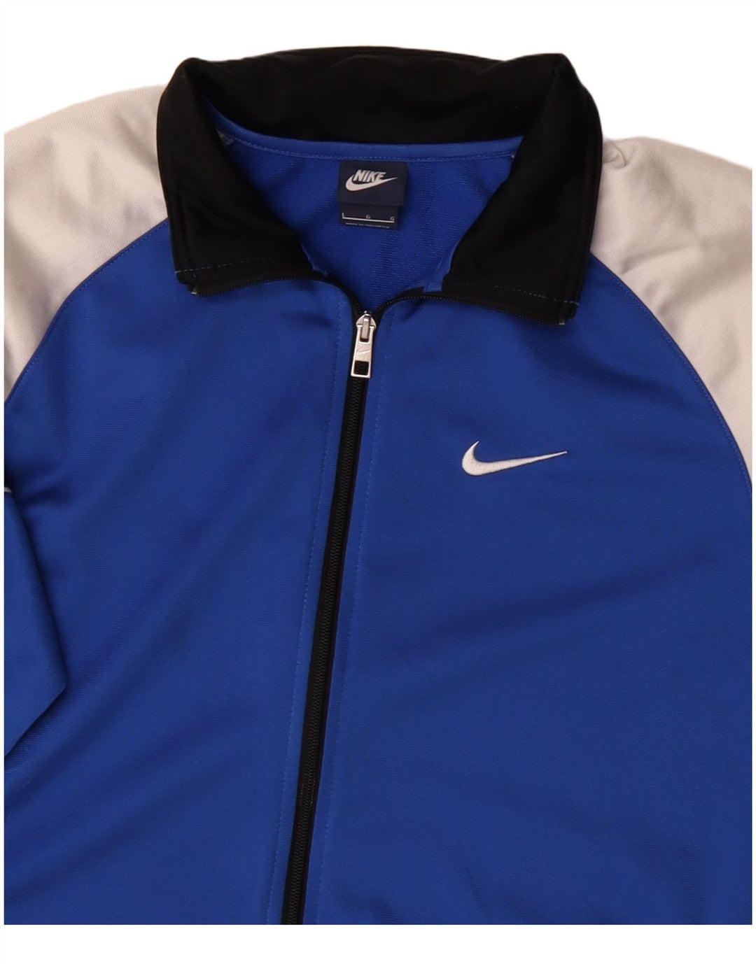 Nike - Chaqueta de chándal para hombre, talla grande, color azul, poliéster