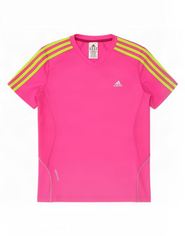 Adidas Camiseta Mujer Top UK 12 Medio Rosa Poliéster
