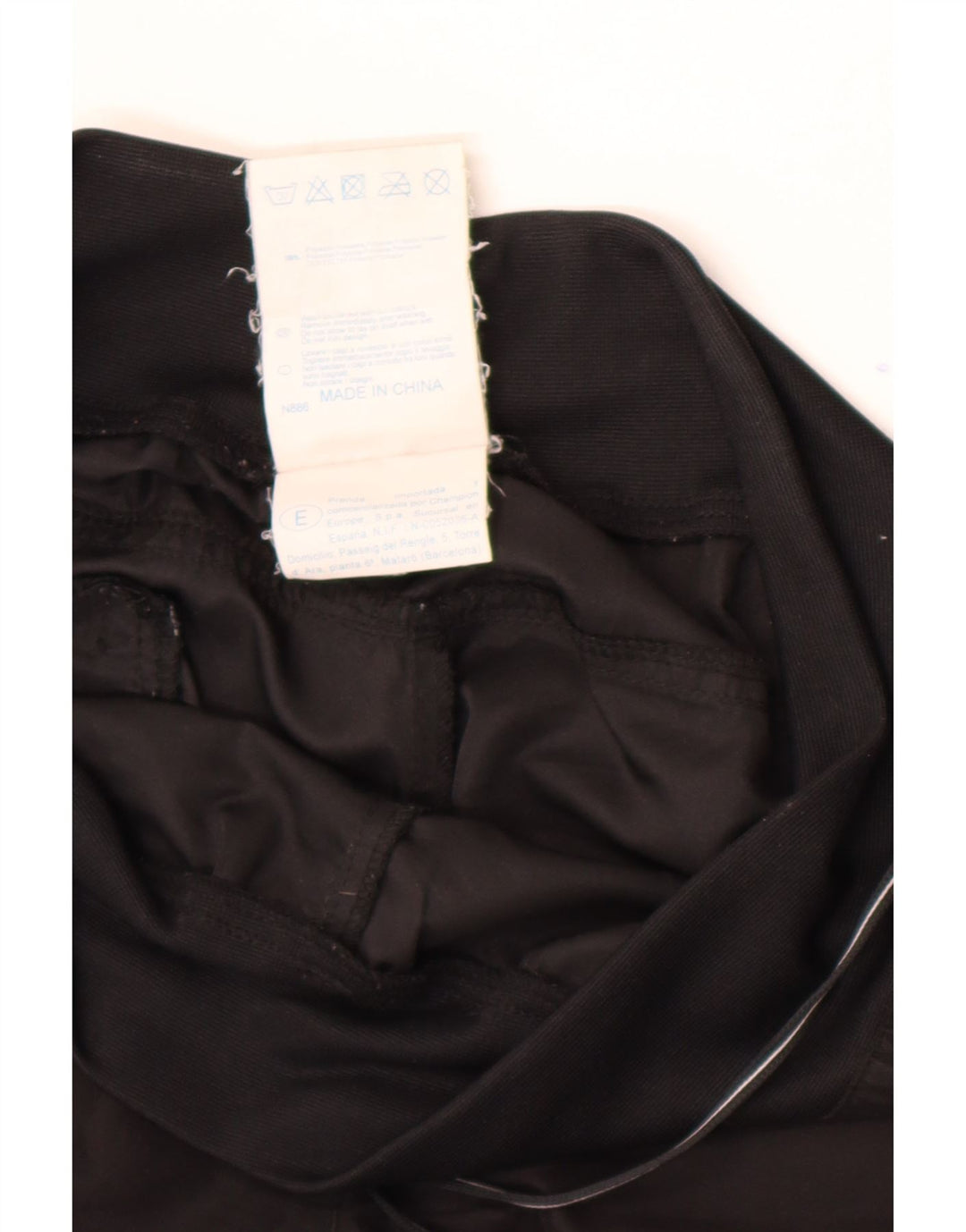 Champion Pantalones de chándal para mujer UK 10 Small Poliéster negro
