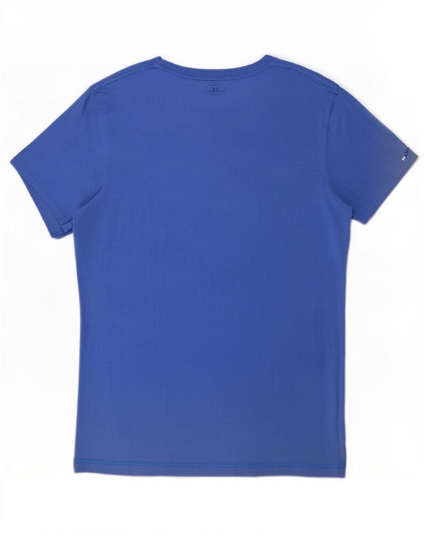 Camiseta Under Armour Heat Gear para mujer, talla grande, algodón azul