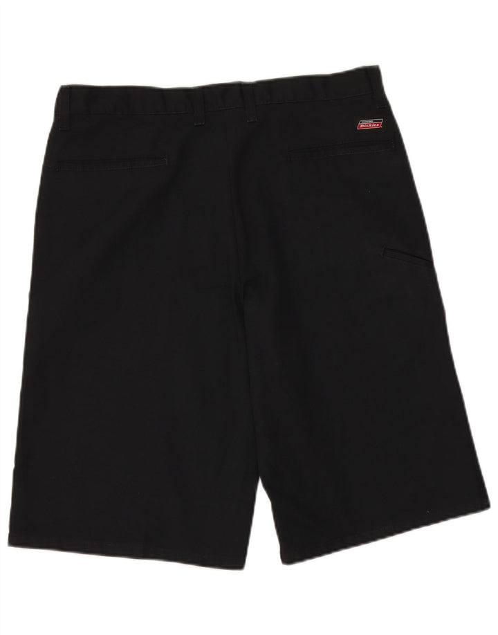 DICKIES Pantalones cortos chinos para hombre W32 Poliéster negro mediano
