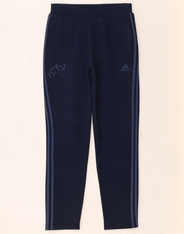 Adidas Hombre Munster Rugby Graphic Pantalones De Chándal Medio Azul Marino
