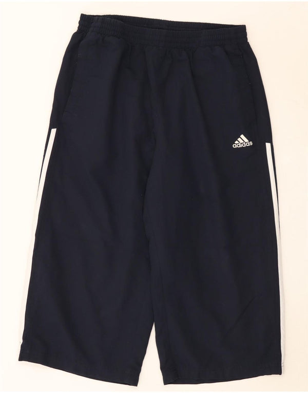 Adidas Mens Bermuda Sport Shorts Grande Azul Marino Poliéster