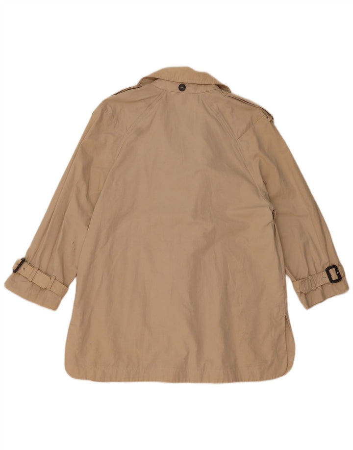 Zara Mujer Gabardina Extragrande UK 10 Small Beige