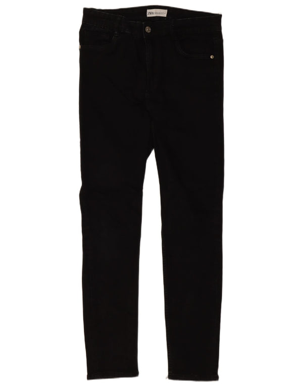 Zara Vaqueros Pitillo Mujer EU 40 Mediano W30 L28 Negro