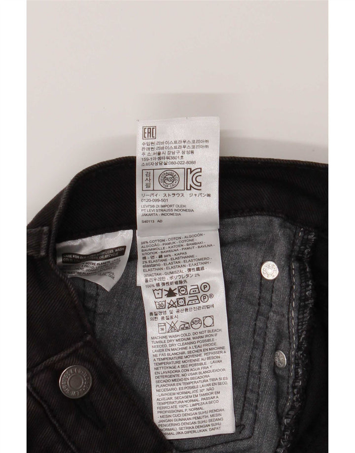 Levi's Jeans rectos 514 para hombre W36 L26 Algodón negro