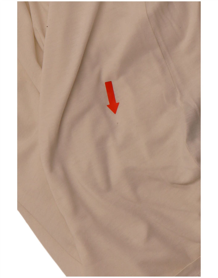 ARMANI JEANS Camiseta Hombre Top XL Blanco Algodón