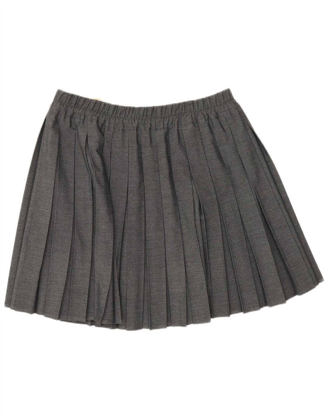 Falda Plisada Cuchillo Mujer Ecco EU 42 Grande W32 Viscosa Gris