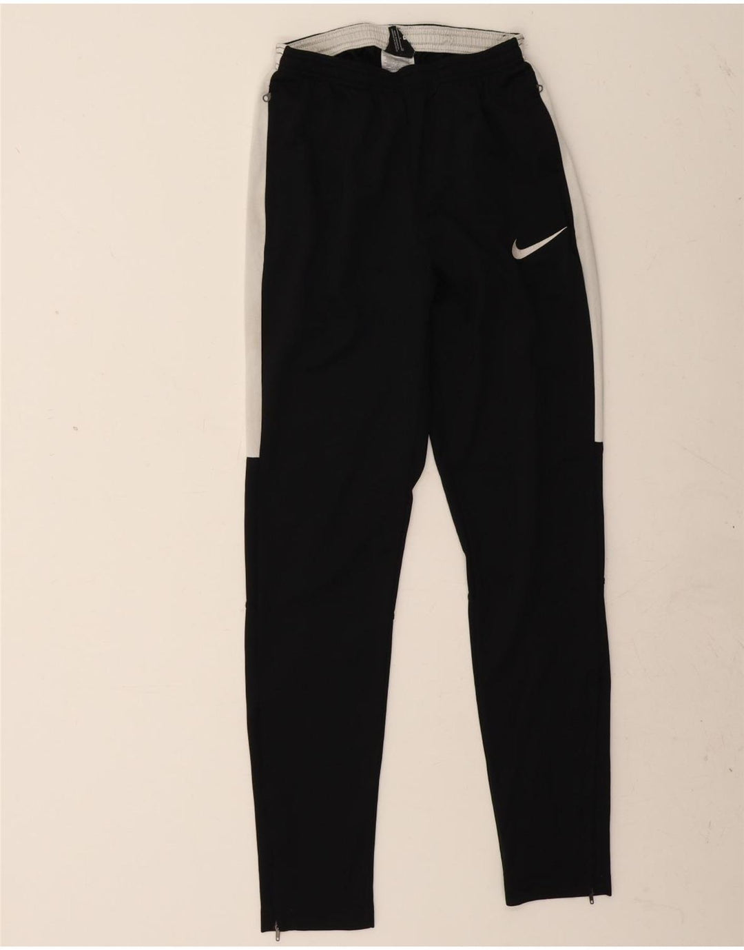 Nike - Pantalones de chándal Dri Fit para hombre (talla pequeña), color negro, poliéster