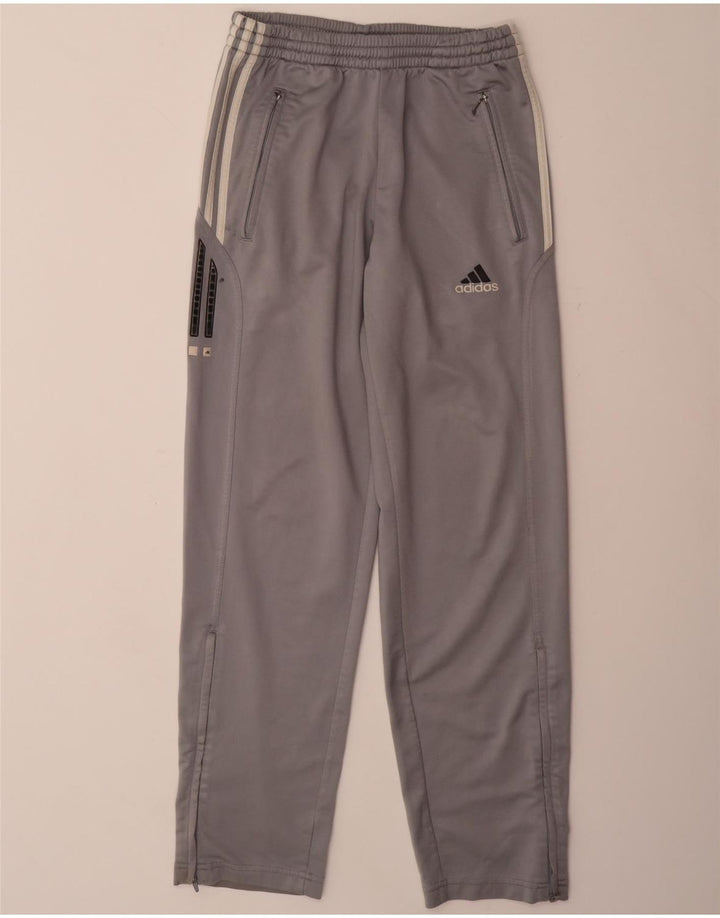 ADIDAS Pantalones de chándal para hombre UK 34/36 Small Gris Poliéster
