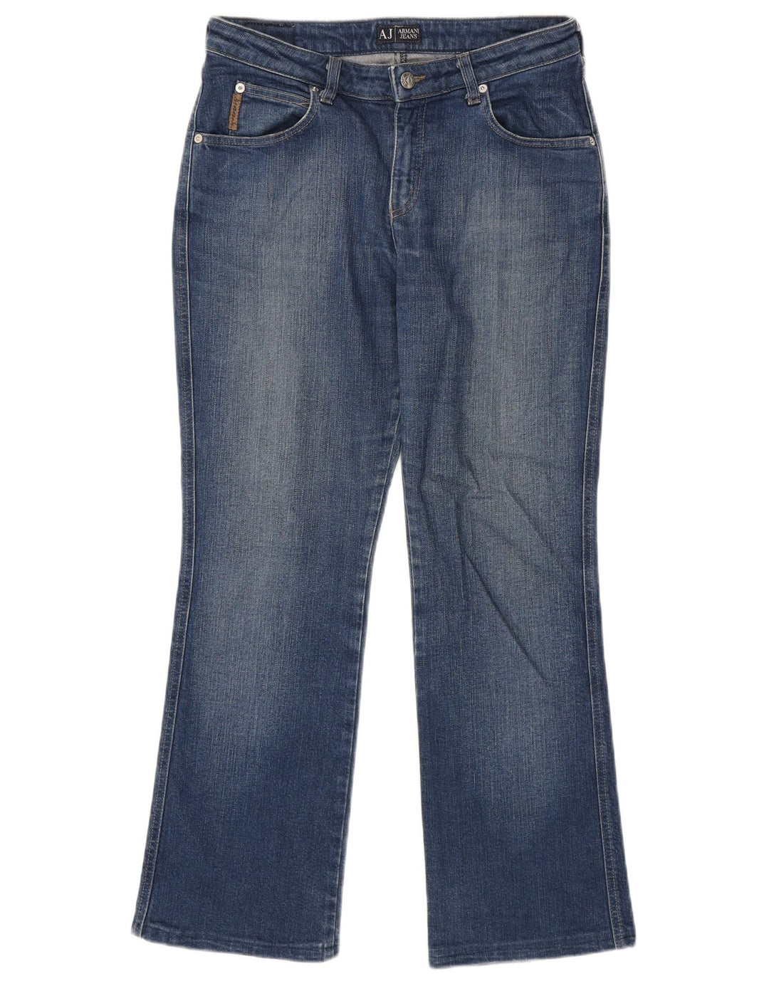 Jeans Armani Mujer Bootcut W30 L28 Algodón Azul