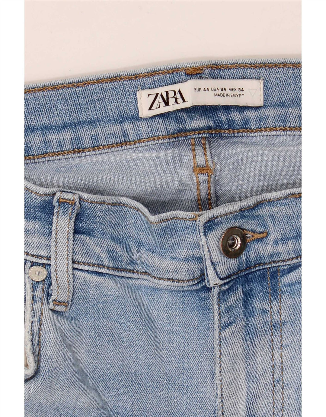 Zara Mens Slim Jeans EU 44 Grande W34 L28 Azul