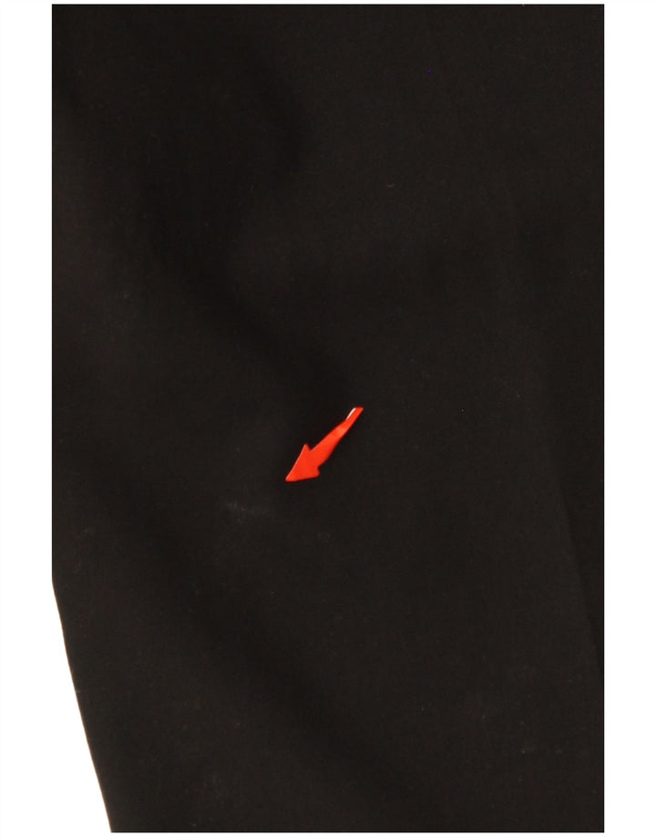 JIGSAW Pantalones cortos rectos para mujer UK 40 Large W34 L25 Negro