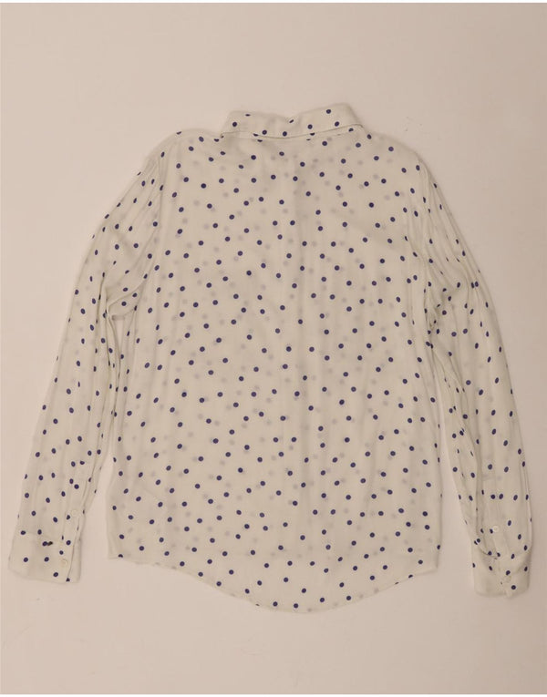 Samsoe & Camisa para mujer ES 40 XL Viscosa con lunares blancos