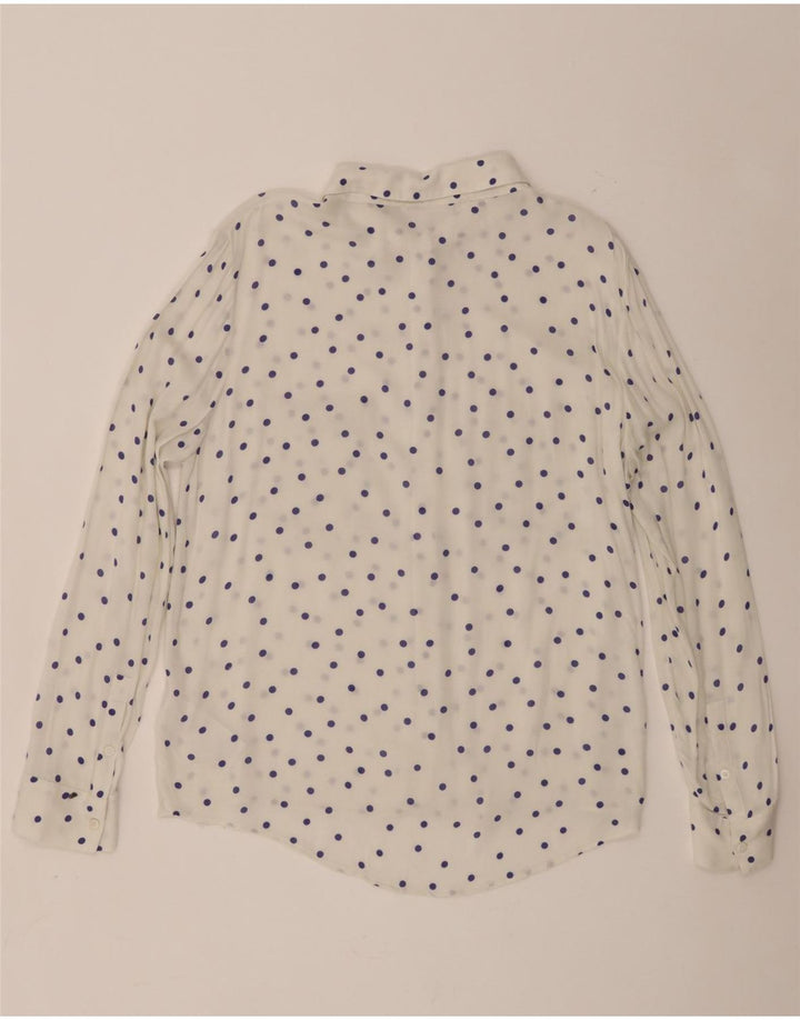 Samsoe & Camisa para mujer ES 40 XL Viscosa con lunares blancos