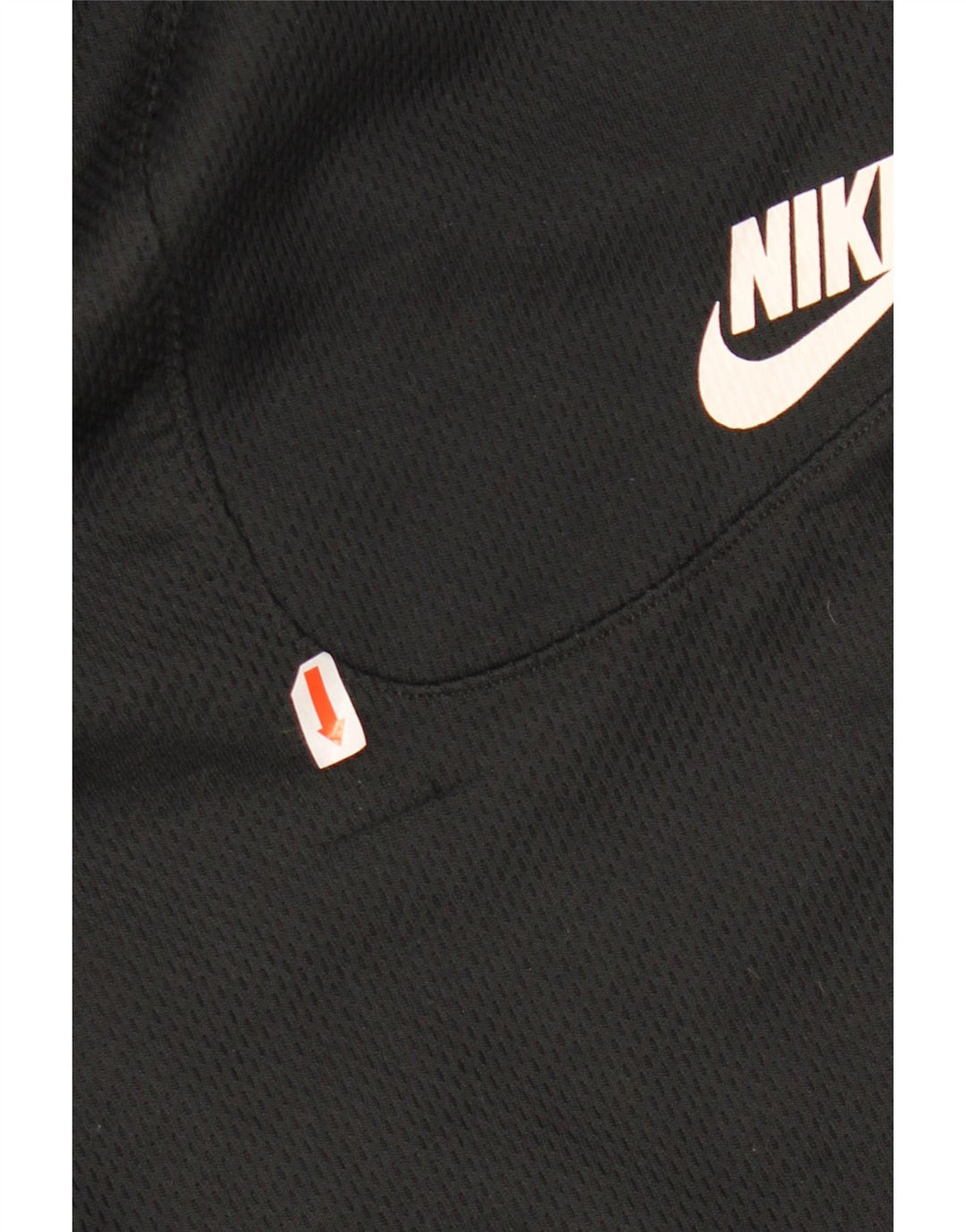 NIKE Pantalones cortos deportivos para hombre, tamaño grande, algodón negro