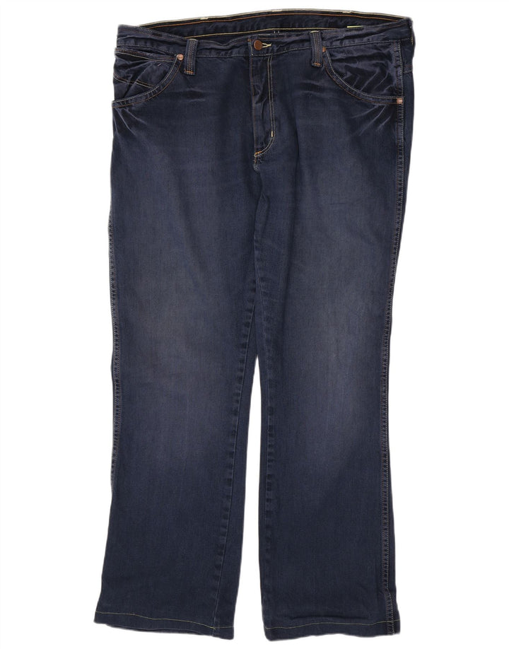 WRANGLER Vaqueros rectos Dayton para hombre W38 L31 Algodón azul