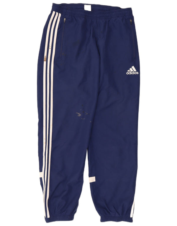 Adidas Hombre Pantalones De Chándal Joggers Medium Azul Marino Poliéster