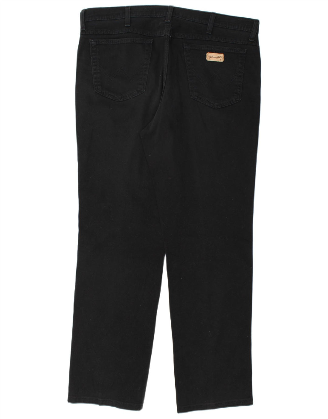 WRANGLER Vaqueros rectos Texas para hombre W38 L32 Algodón negro