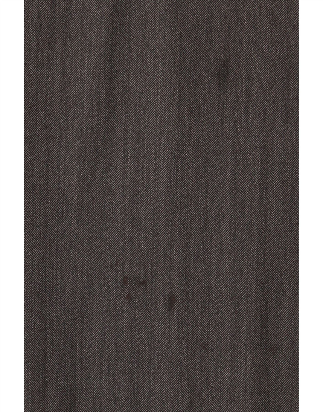 Marks & Spencer Pantalón de traje recto para hombre W36 L31 Lana en espiga gris