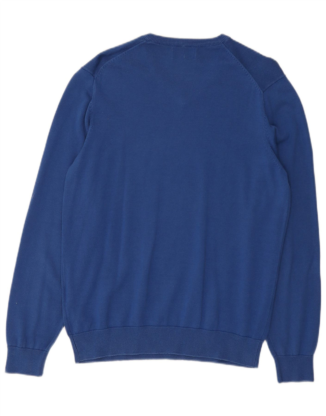 Jersey Kappa para Hombre con Cuello en V Grande Azul de Algodón