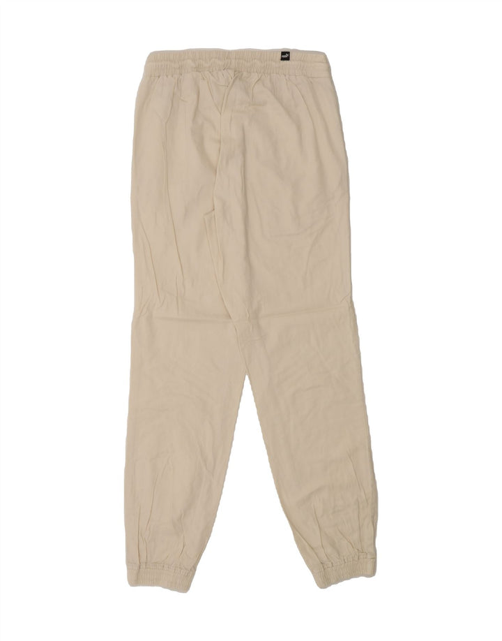 PUMA Mens Tracksuit Trousers Joggers Medium Beige Cotton Vintage Puma and Second-Hand Puma from Messina Hembry 