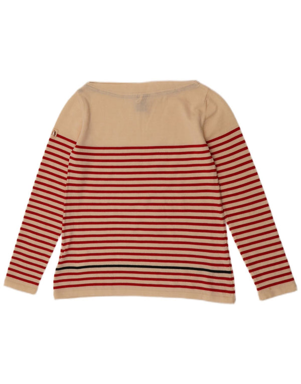 Marina Yachting Top Mujer Manga Larga UK 10 Small Off White Nautical