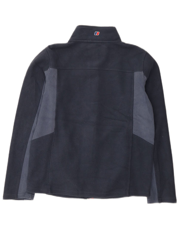 Berghaus Chaqueta polar para niño 12-13 años Azul marino Poliéster color block