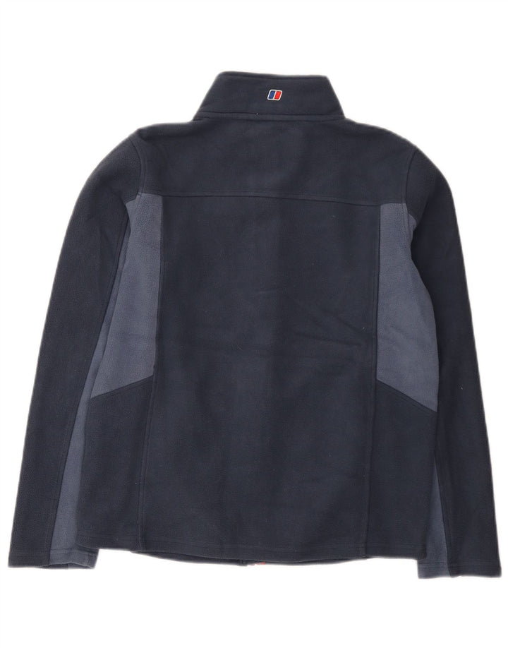 Berghaus Chaqueta polar para niño 12-13 años Azul marino Poliéster color block